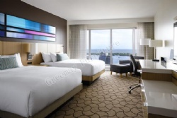 Delta by Marriott hotel furniture king queen headboard with nightstands