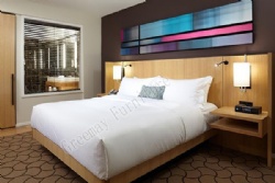 Delta by Marriott hotel furniture king queen headboard with nightstands